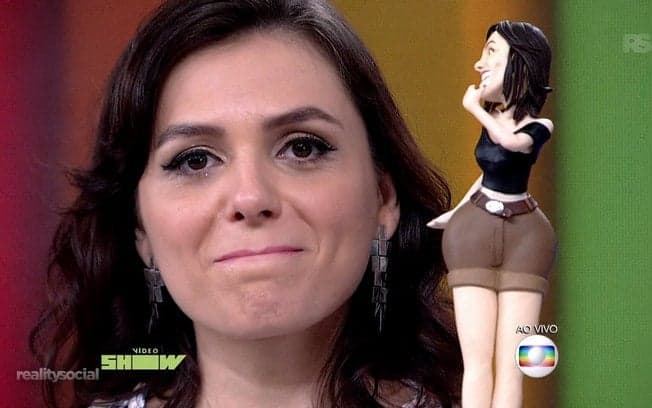 Monica Iozzi chora após declaração de Otaviano Costa no “Video Show”