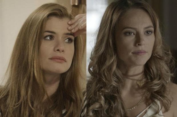 Rivais em "Além do Tempo", Lívia e Melissa podem ser irmãs