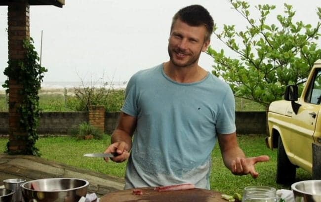 Rodrigo Hilbert em "Tempero de Família" (Foto: Divulgação)