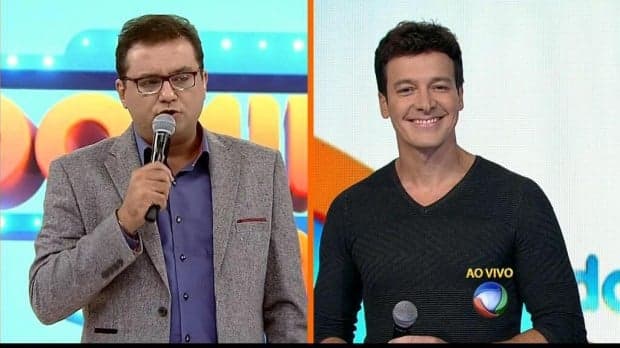 Em disputa velada nos bastidores, Faro corta Geraldo Luís de foto de fim de ano da Record