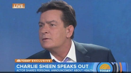 Charlie Sheen revela ser portador de HIV em entrevista na TV