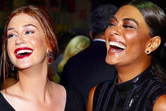 Marina Ruy Barbosa é elogiada por filho de Juliana Paes