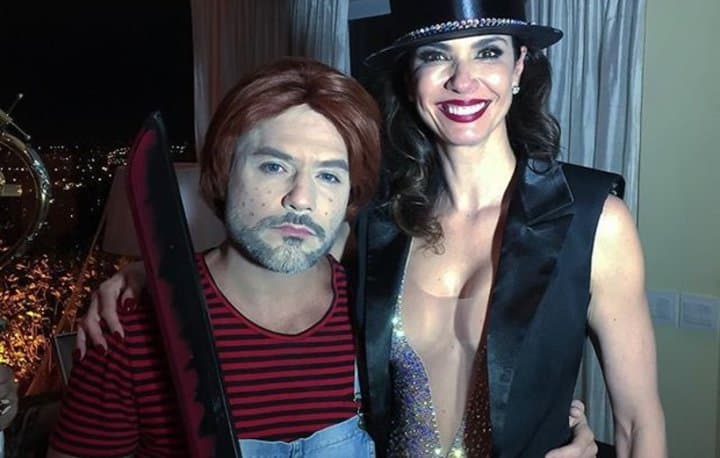 Luciana Gimenez festeja aniversário de 46 anos com tema de Halloween