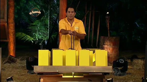 "A Fazenda 8": Luka Ribeiro vence prova da chave e garante poder da arca