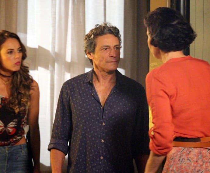 "Além do Tempo": Bento invade casa de Felipe e deixa Melissa assustada; confira o resumo do capítulo desta terça-feira (3)