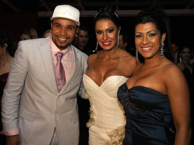 Mulher de Naldo pede desculpa a Gracyanne, após cantadas do marido