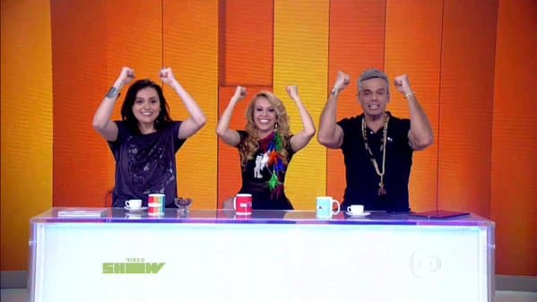 No "Vídeo Show", Joelma fala sobre separação de Chimbinha: "Acabou com alto astral e final feliz"