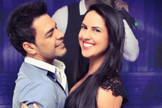 Zezé Di Camargo posta foto ao lado de Graciele Lacerda após boatos de crise na relação
