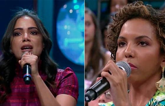 Anitta se emociona ao lembrar preconceito sofrido pela amiga deficiente visual