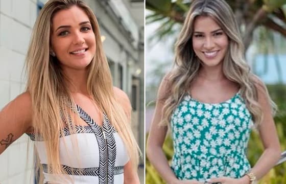Barraco! Grávidas, ex-BBBs Aline e Adriana batem boca na web