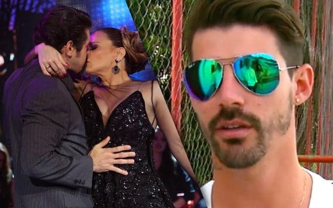"Foi para coroar a amizade", diz namorado de Viviane Araújo sobre beijo da atriz na "Dança dos Famosos"