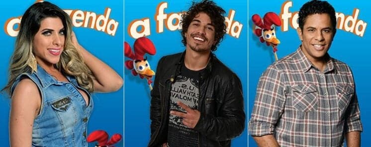 Enquete final "A Fazenda 8": Ana Paula, Douglas, ou Luka? Quem deve ganhar?