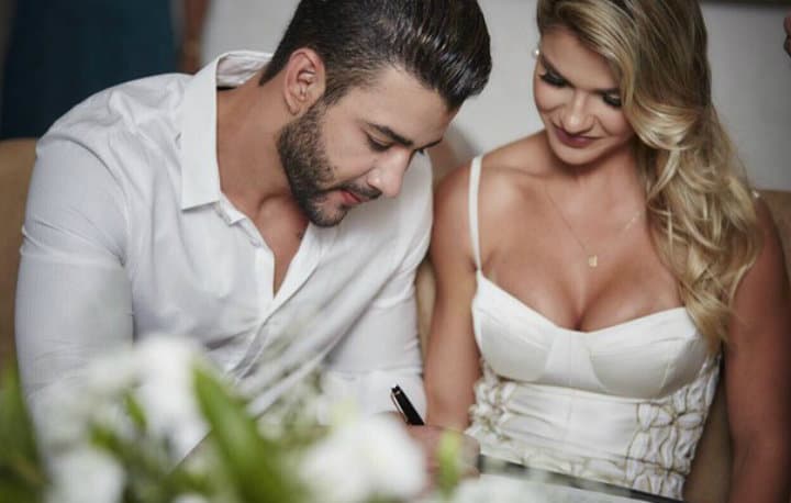Gusttavo Lima e Andressa Suita se casam em segredo e cantor promete: "Minha missão é te fazer feliz"