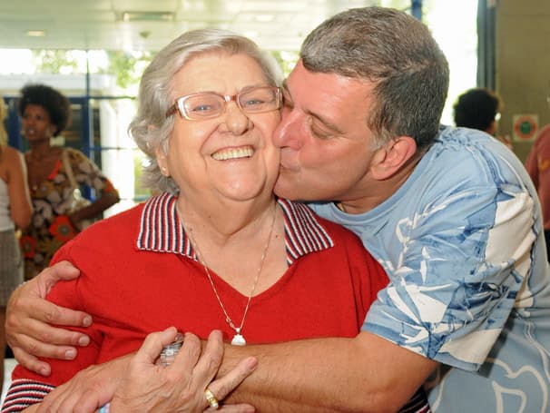Jorge Fernando e Hilda Rabello (Foto: Divulgação)