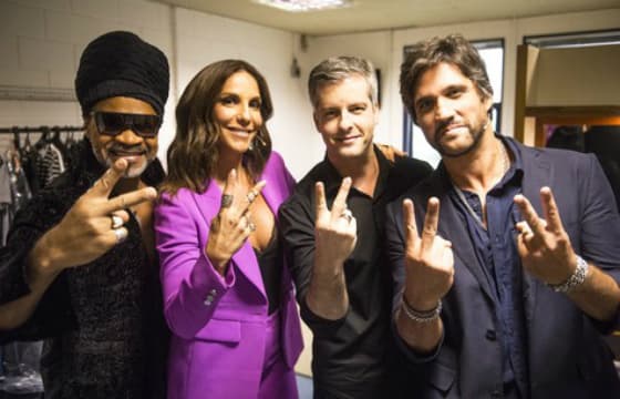 Ivete Sangalo, Carlinhos Brown e Victor & Leo começam gravações do "The Voice Kids"