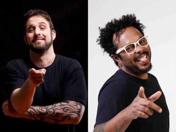 Rafinha Bastos e Marcelo Marrom doam renda de show para as vítimas de Mariana