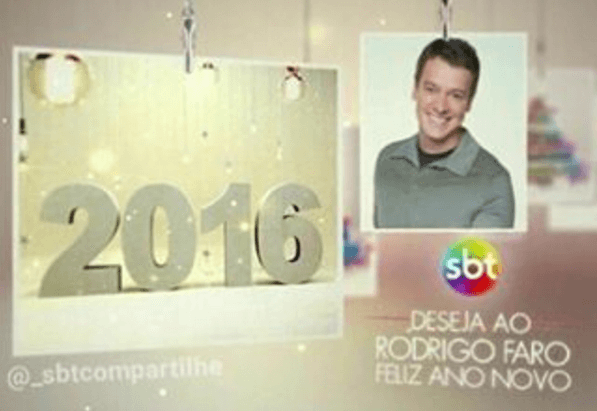 SBT lança vinhetas felicitando artistas da 'casa' e de emissoras concorrentes