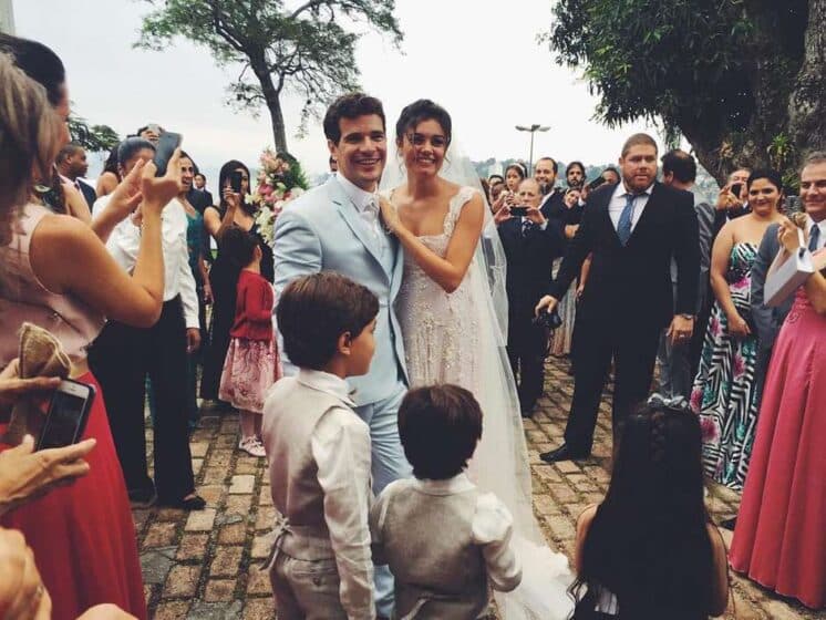 Sophie Charlotte e Daniel de Oliveira se casaram neste último domingo (06)