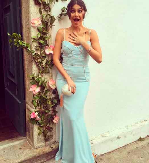Thaila Ayala usa vestido alugado de R$ 1.500 em casamento