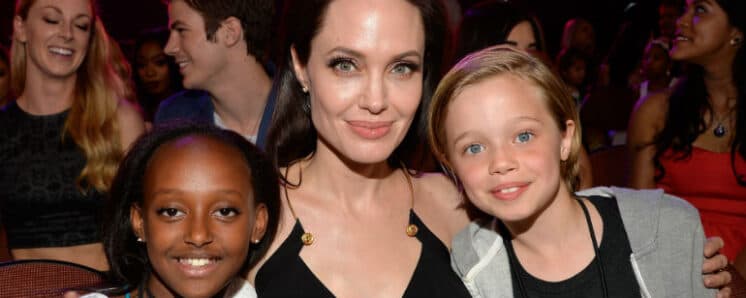 "Foi fofo", definiu Angelina Jolie a participação dos filhos em novo filme