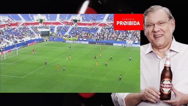 Globo vira piada após excesso de merchandising em partida de futebol