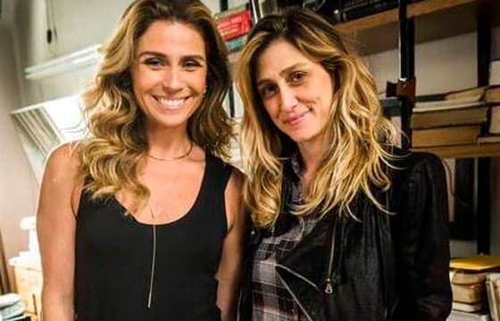 Novamente, Amora Mautner desmente briga com Giovanna Antonelli