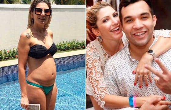 Seguidora diz que Antonia Fontenelle engravidou rápido e atriz rebate: "amarga e chifruda"