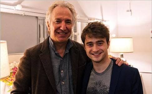 Daniel Radcliffe, ator de Harry Potter, publica tributo a Alan Rickman