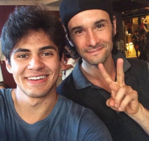 Filho de Shaolin estava feliz em fazer novela da Globo
