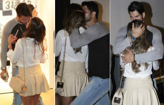 Com um mês de namoro, Nicole Bahls troca 'aliança de compromisso' com Marcelo Bimbi