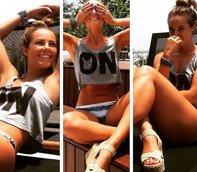 Paolla Oliveira surge de biquíni e chama atenção na web