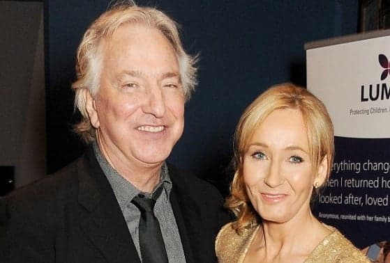 “Chocada e devastada”, diz autora de “Harry Potter” sobre morte do interprete de Severo Snape