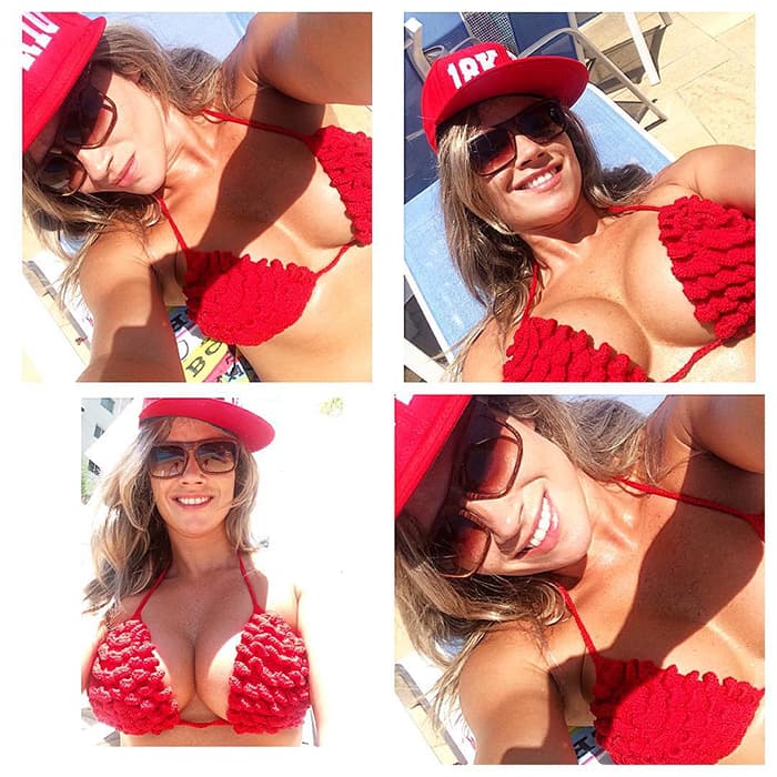 Fani Pacheco posta foto de biquíni e tira o fôlego de seus seguidores