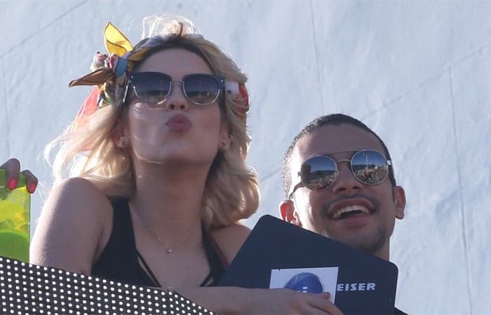 Sophia Abrahão e Sergio Malheiros aproveitam Carnaval de Salvador