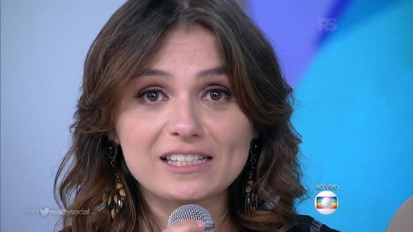 Monica Iozzi emociona em despedida do "Vídeo Show"