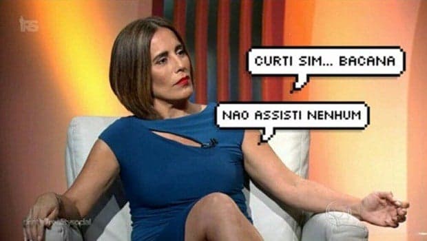Comentários de Glória Pires desagradaram alta cúpula da Globo