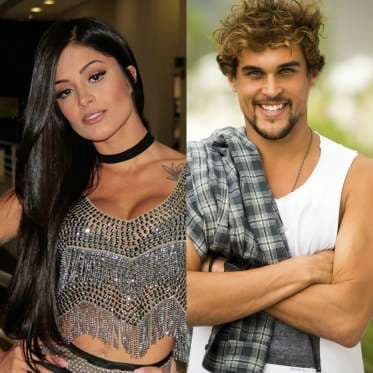 Aline Riscado está namorando Felipe Roque, o Kim da novela 'A Regra do Jogo'