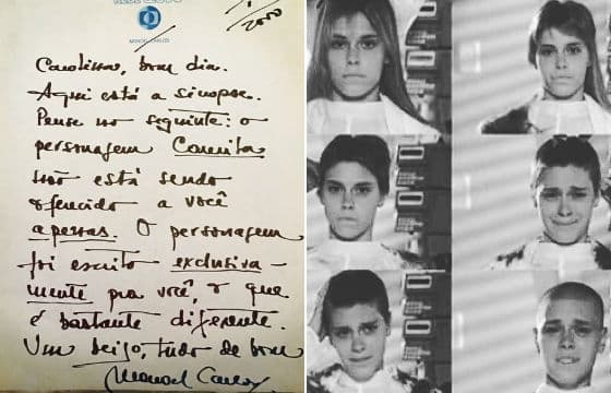 Carolina Dieckmann relembra carta que recebeu de Manoel Carlos em 'Laços de Família'