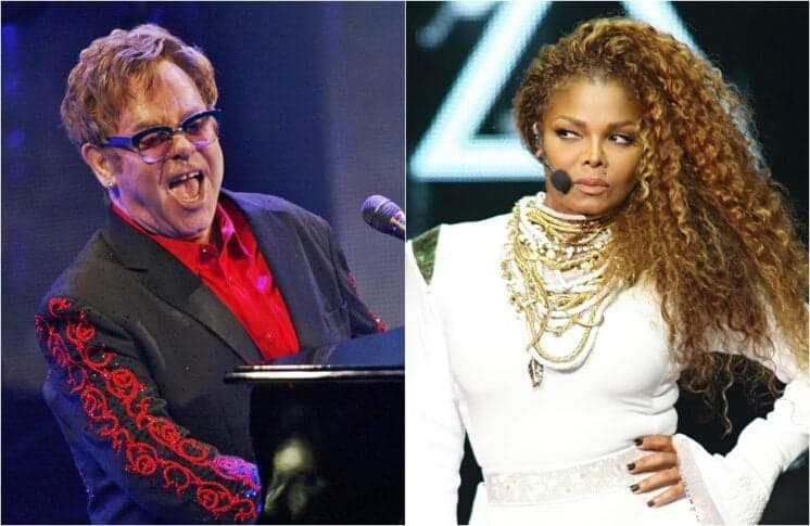 Elton John sobre show de Janet Jackson: "Prefiro ver uma drag queen"