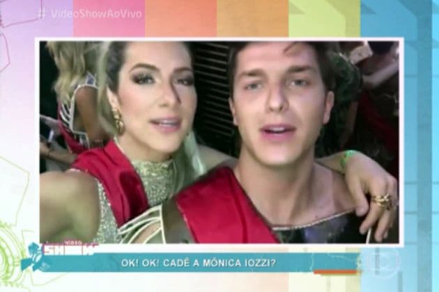 Klebber Toledo fala sobre Monica Iozzi no 'Vídeo Show': 'Beijos, Mo'