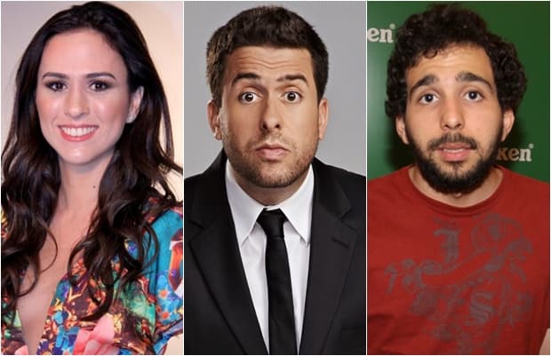 Multishow prepara novo humorístico com Tatá Werneck, Maurício Meirelles e Murilo Couto