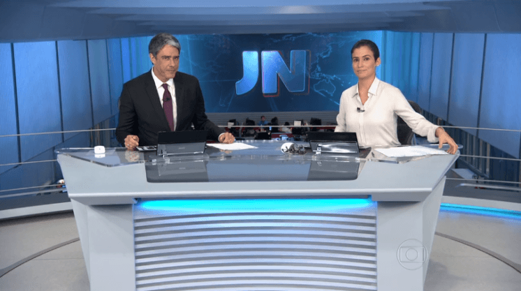 Por causa de política, "Jornal Nacional" fica mais longo e desaparece com Maju