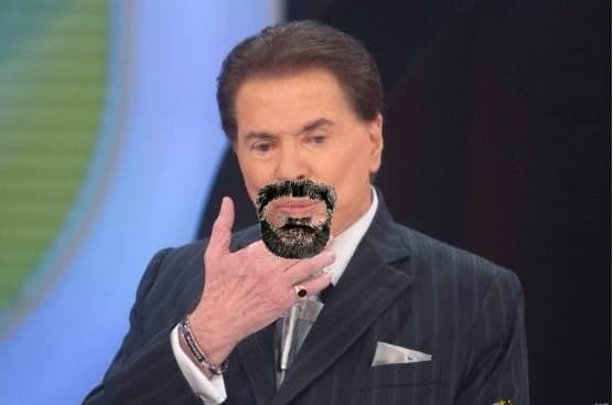 Silvio apresentará programa com barba crescida