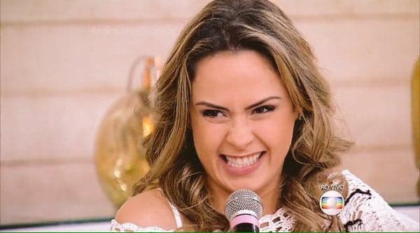 Ana Paula diz que está encalhada e leva fora ao vivo no "Encontro"