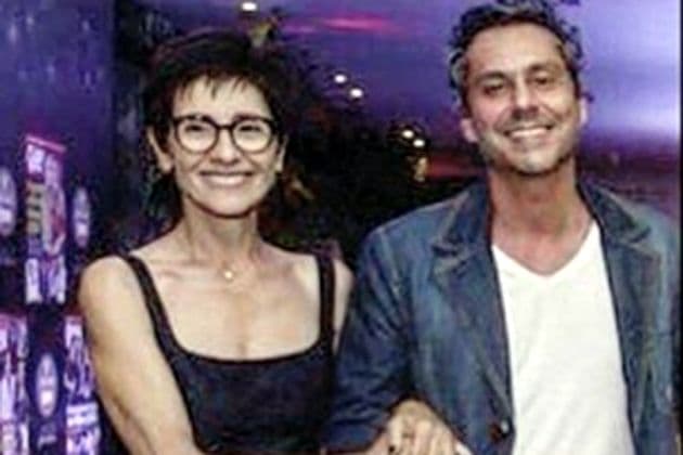 Cássia Kis elogia Alexandre Nero em entrega de prêmio: "te devo muito"