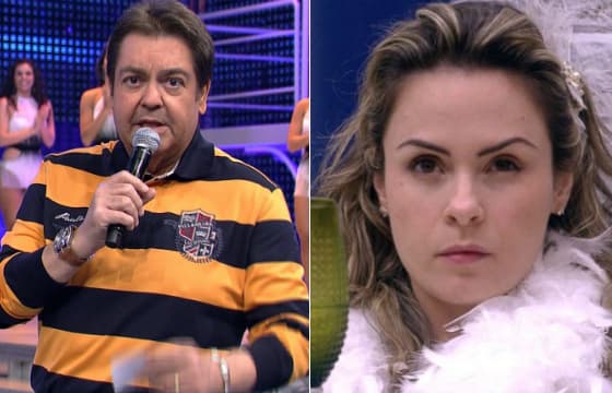 "Boninho colocou a 'sobrinha' para fora", diz Faustão sobre Ana Paula