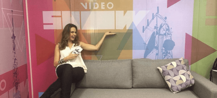 "Estou me divertindo muito", diz Ana Paula sobre quadro no "Vídeo Show"