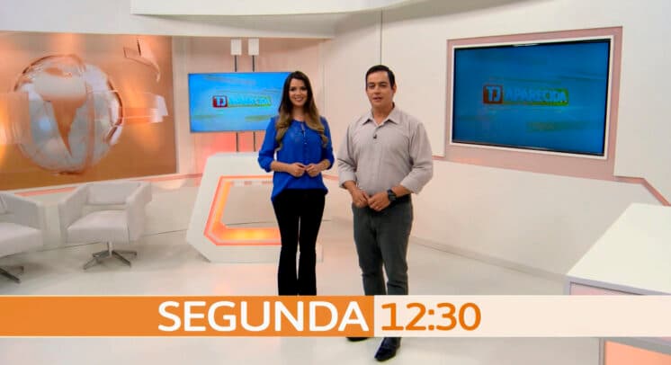 TV Aparecida estreia telejornal interativo a partir de 28 de março