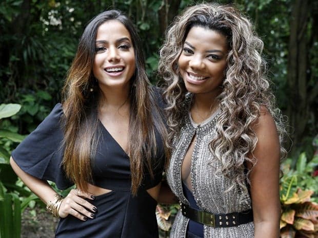Ludmilla e Anitta se estranham durante premiação e não se cumprimentam