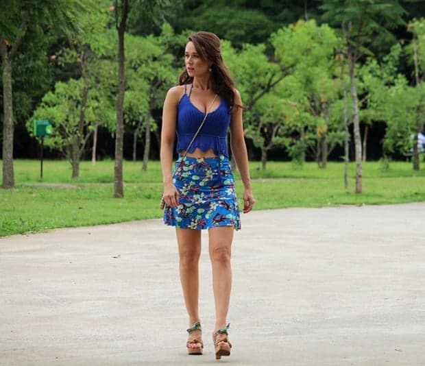 Mariana Ximenes pede benção a Claudia Raia para interpretar Tancinha em “Haja Coração”